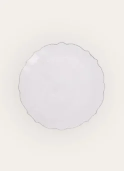 ASSIETTE A DESSERT EN VERRE ÉCLATANTETRANSPARENT