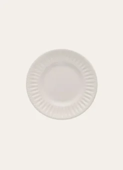 ASSIETTE À DESSERT EN FAÏENCEIVOIRE