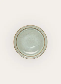 ASSIETTE À DESSERT EN GRÈS GARANCE GENÉVRIER