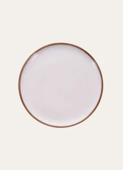ASSIETTE À DESSERT EN GRÈS MALO BLANC