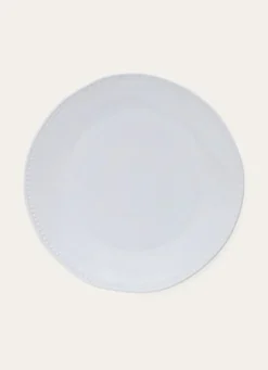 ASSIETTE PLATE ROMANTIQUE BLANC