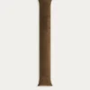 BAS DE PORTE EN VELOURS BEIGE FONCÉ
