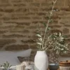 BOL CÔTELÉ EN FAÏENCE BEIGE