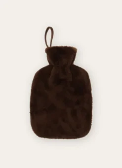 BOUILLOTE EFFET FOURRURE PITON MARRON