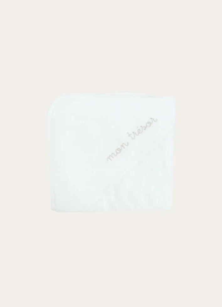 CAPE DE BAIN UNIE ECRU