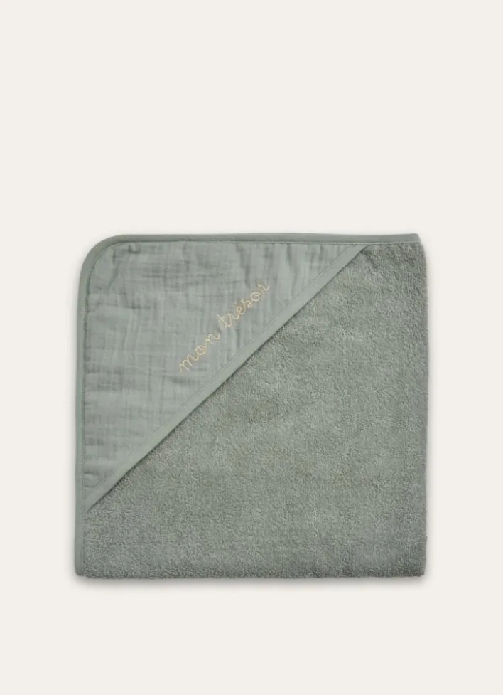 CAPE DE BAIN UNIE VERT
