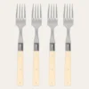 COFFRET DE 4 FOURCHETTES CREME