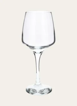COFFRET DE 6 VERRES A VIN TRAPEZE TRANSPARENT