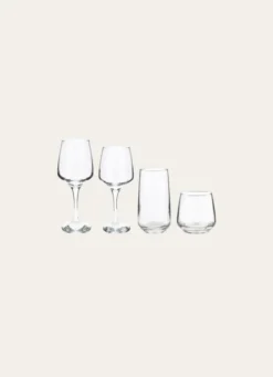 COFFRET DE 6 VERRES A VIN TRAPEZE TRANSPARENT