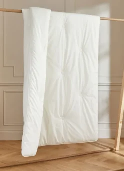 COUETTE DORMOFIL TRÈS CHAUDE EN PERCALE DE COTON ÉCRU
