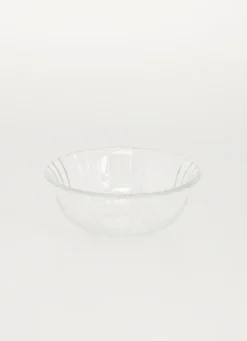 COUPE À GLACE EN VERRE TRANSPARENT