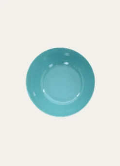 COUPELLE EN MÉTAL DORÉ AVEC INTÉRIEUR LAQUÉ TURQUOISE