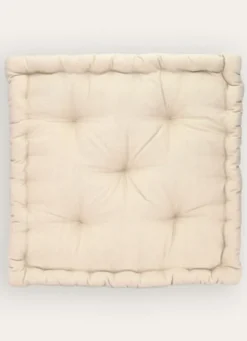 COUSSIN DE SOL EN COTON GRAND FORMAT FICELLE