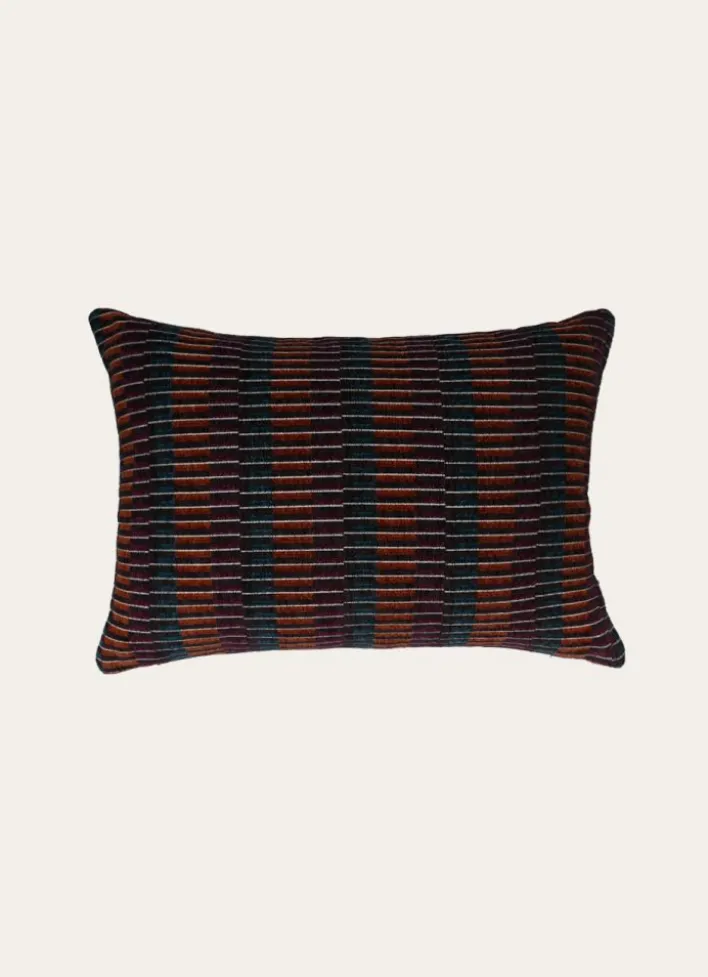 COUSSIN EN JACQUARD CHENILLE MULTICOLORE