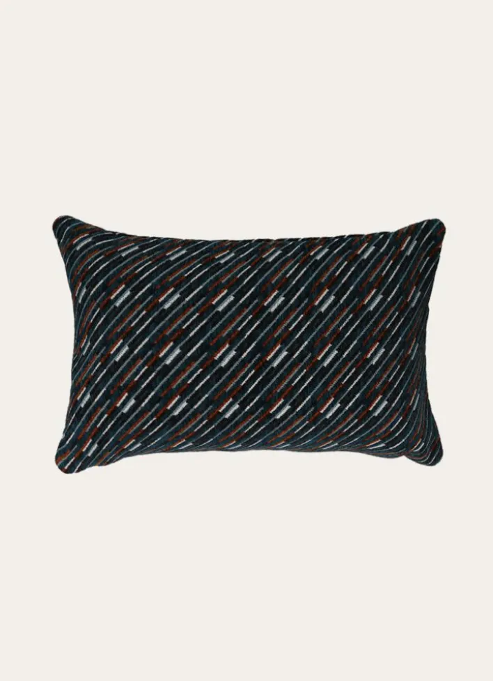COUSSIN EN JACQUARD CHENILLE vert