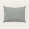 COUSSIN IMPRIMÉ MICRO MOTIFS POIS - RECTANGLE vert