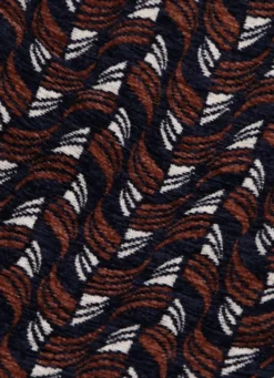 COUSSIN JACQUARD CHENILLE CÉLINE MARINE