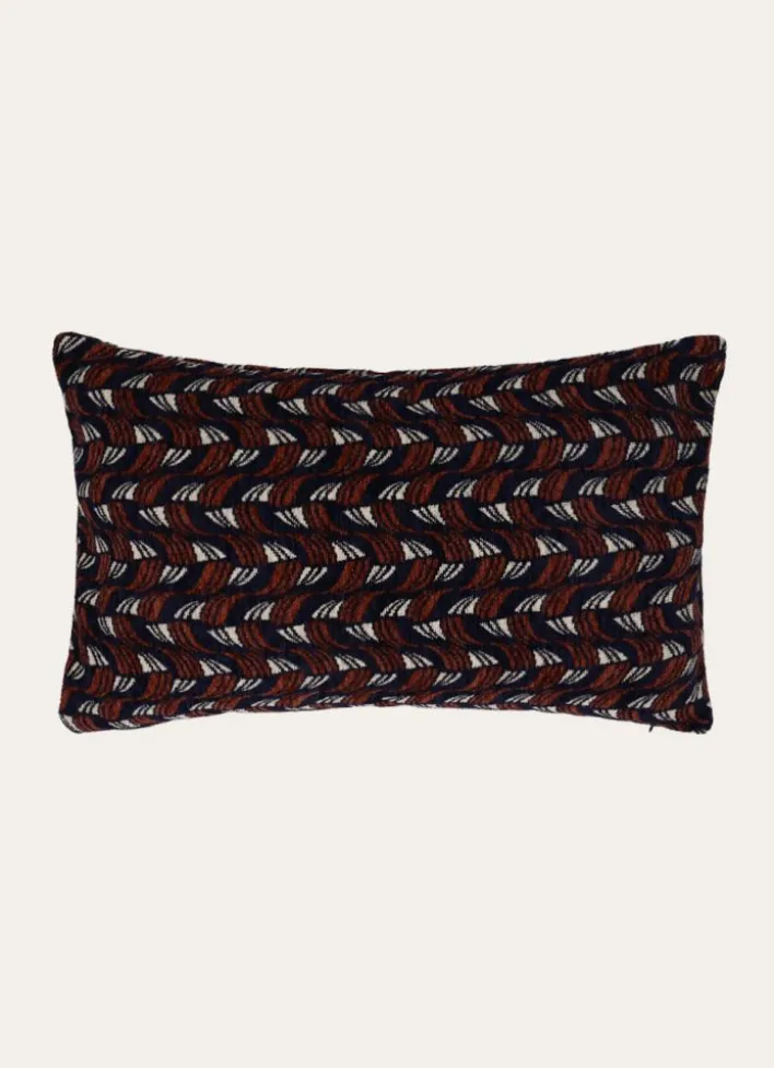 COUSSIN JACQUARD CHENILLE CÉLINE MARINE