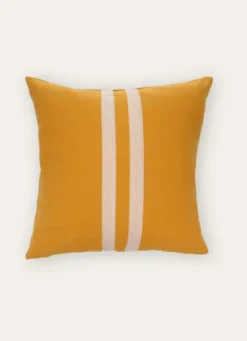 COUSSIN RAYÉ IVOIRE OCRE