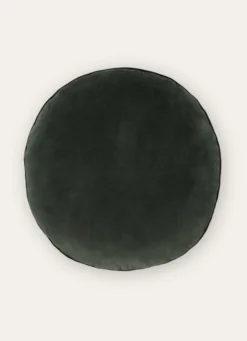 COUSSIN ROND EN VELOURS ROMARIN
