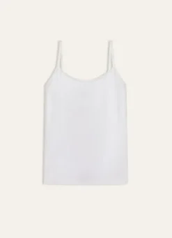 DÉBARDEUR COTON BIOLOGIQUE BLANC