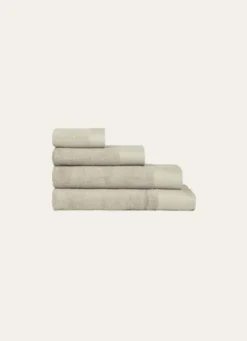 DRAP DE BAIN COTON MOELLEUX ZÉRO TORSION GREGE