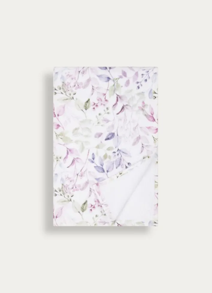 DRAP DE DOUCHE EN EN VELOURS IMPRIMÉ MULTICOLORE