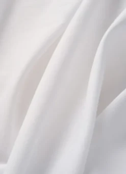 DRAP HOUSSE EN COTON BLANC