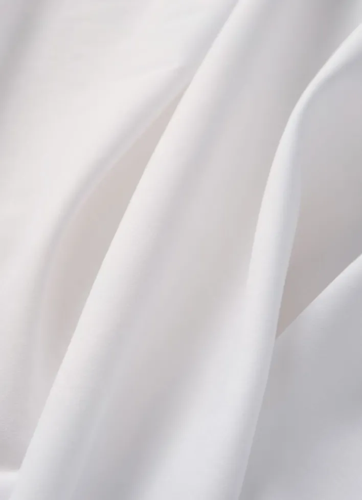 DRAP HOUSSE EN COTON BLANC