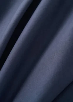 DRAP HOUSSE EN COTON BLEU MARINE