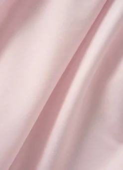 DRAP HOUSSE EN COTON ROSE CLAIR