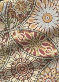 DRAP PLAT EN PERCALE DE COTON IMPRIMÉ MULTICOLORE