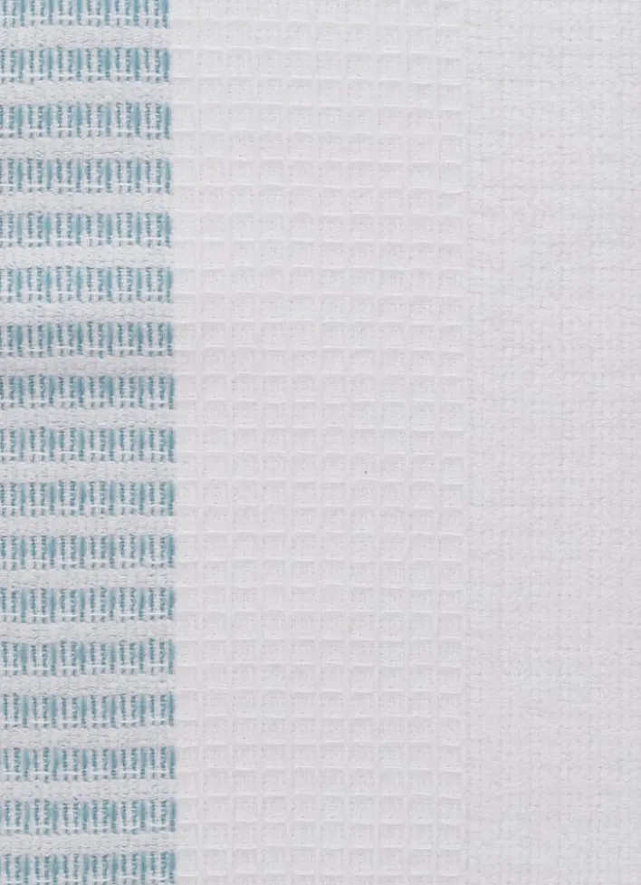 ESSUIE-MAINS EN ÉPONGE AVEC TISSAGE COLORÉ TURQUOISE