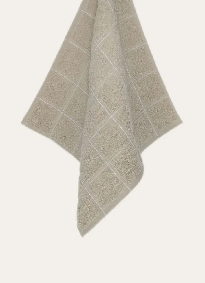 ESSUIE-MAINS EN ÉPONGE À CARREAUX BEIGE