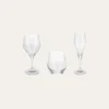 FLUTE EN CRISTALLIN TRANSPARENT