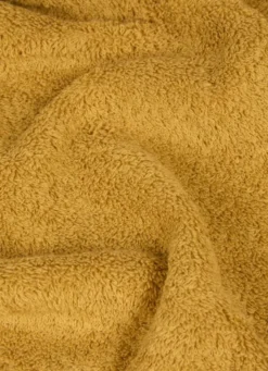 GANT DE TOILETTE BRODÉ EN COTON 500GR OCRE