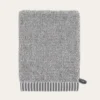 GANT DE TOILETTE EN FILS CHINÉS GRIS