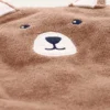 GANT DE TOILETTE OURSON MARRON