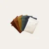 GANT DE TOILETTE UNI EN COTON MOELLEUX 550GR VERT