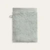 GANT DE TOILETTE UNI EN COTON MOELLEUX 550GR VERT TILLEUL