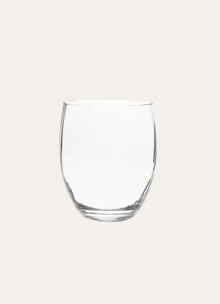 GOBELET BAS EN VERRE TRANSPARENT