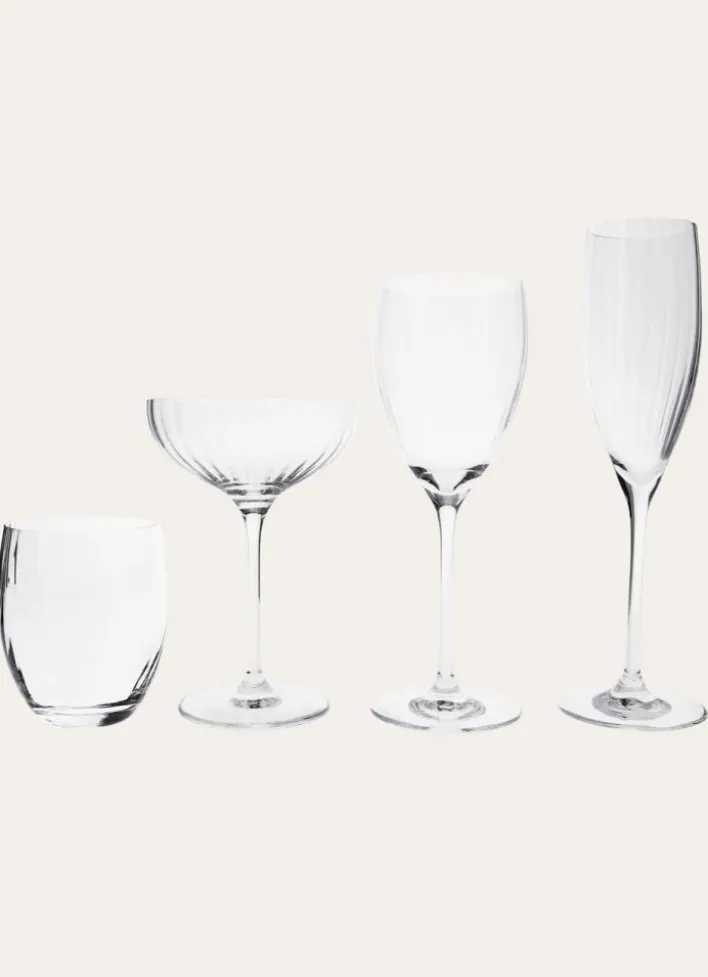 GOBELET BAS EN VERRE TRANSPARENT