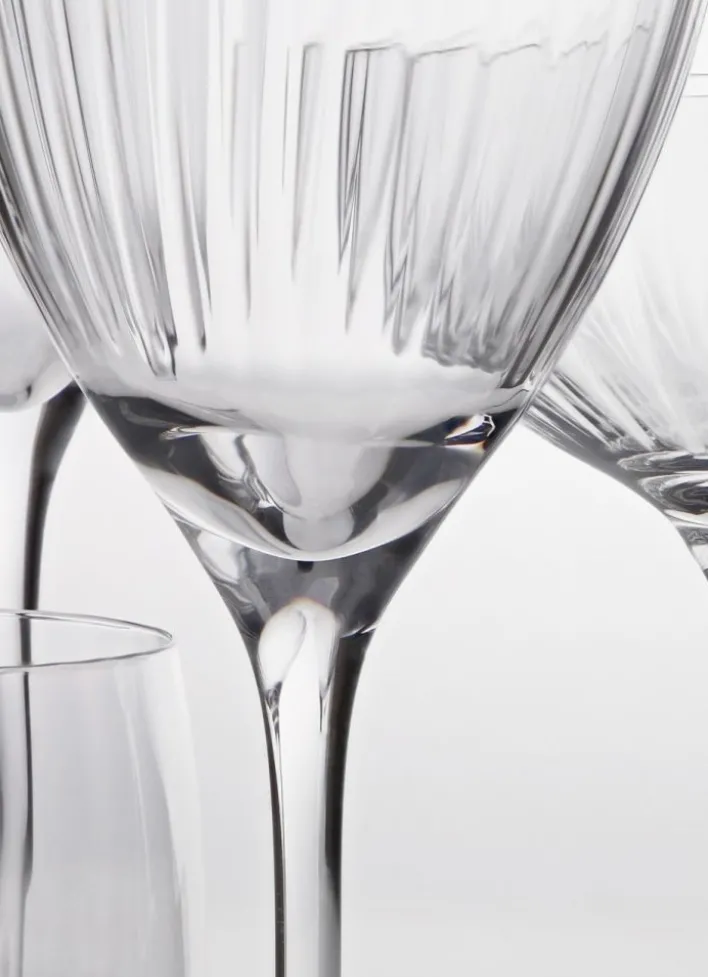 GOBELET BAS EN VERRE TRANSPARENT