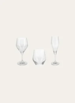 GOBELET EN CRISTALLIN TRANSPARENT