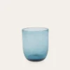 GOBELET EN VERRE BLEU