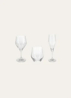 GRAND VERRE À VIN EN CRISTALLIN TRANSPARENT