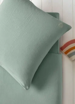 HOUSSE DE COUETTE BÉBÉ EN GAZE DE COTON MOUSSE