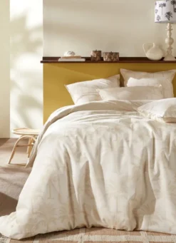 HOUSSE DE COUETTE EN COTON IMPRIMÉE PALMIERS GHANA SEIGLE