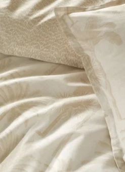 HOUSSE DE COUETTE EN COTON IMPRIMÉE PALMIERS GHANA SEIGLE