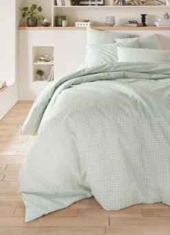 HOUSSE DE COUETTE EN COTON VICHYSAUGE